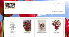 Desktop Screenshot of dottiesflorist.com
